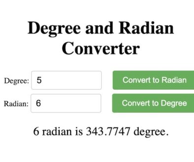 degree-radian