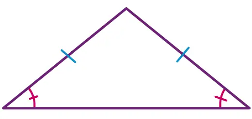 isosceles triangle
