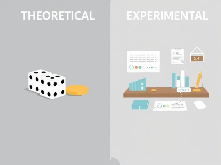 experiment vs theoretical probability